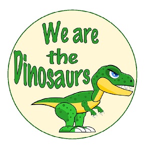 Dinosaur Badge