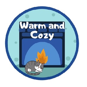 Warm and Cozy Badge
