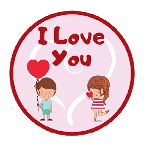 I Love You Storytime Badge