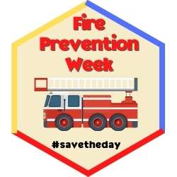 Fire Prevention Week Badge