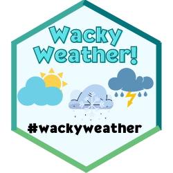 Wacky Weather Badge
