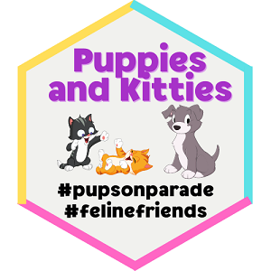 Puppies and Kitties Badge