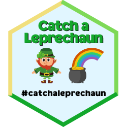 Leprechaun Badge