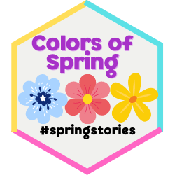 Colors of Spring Badge