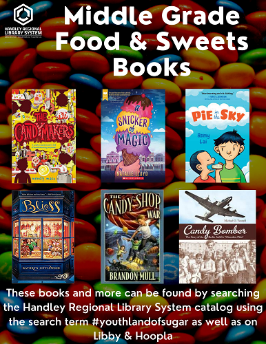 Middle Grade Food and Sweets Book Covers