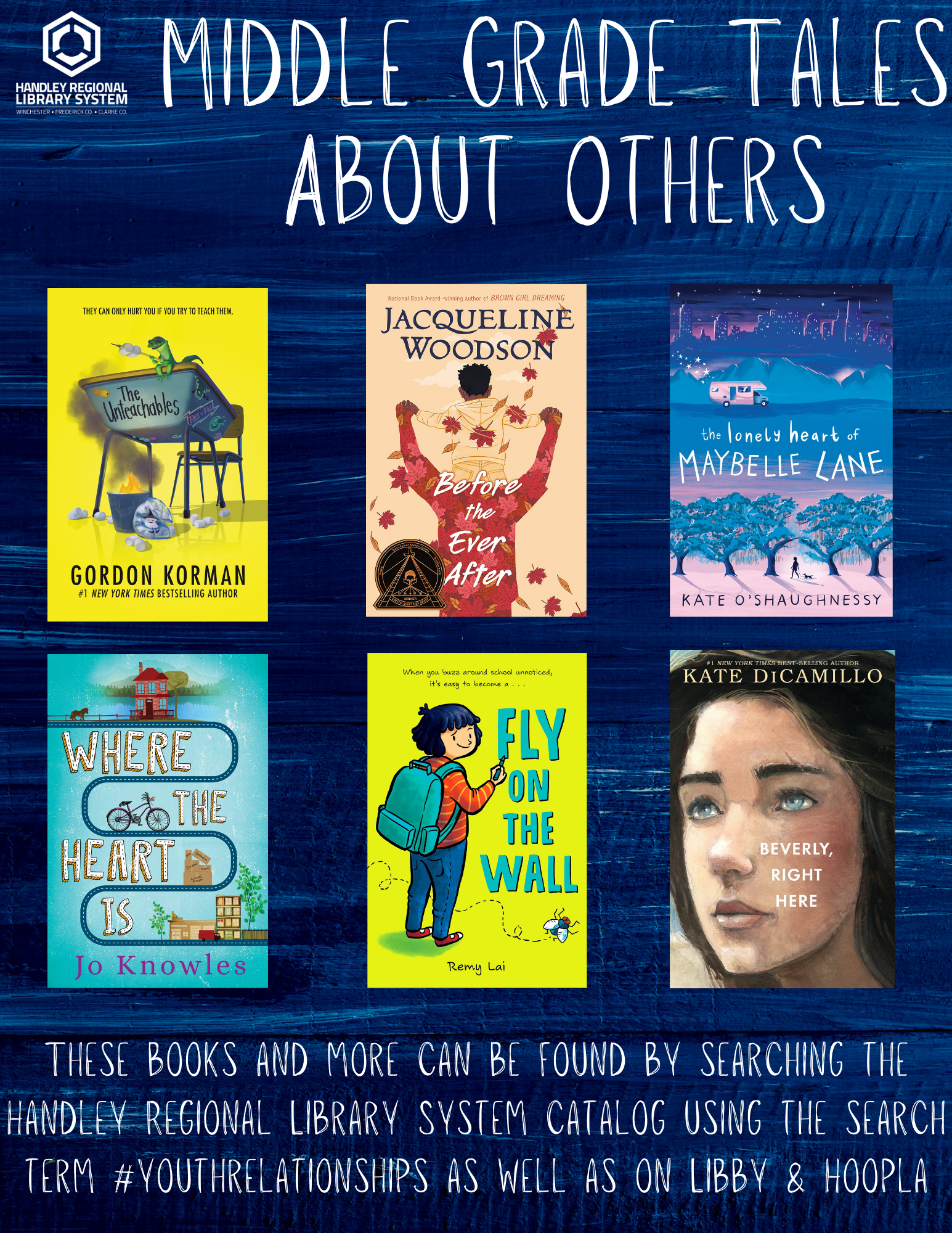 Middle Grade Tales About Others Book Covers
