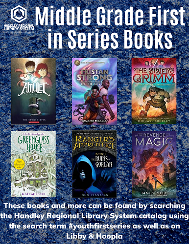 Middle Grade First in a Completed Series Book Covers