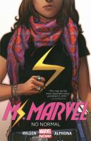 Ms. Marvel cover