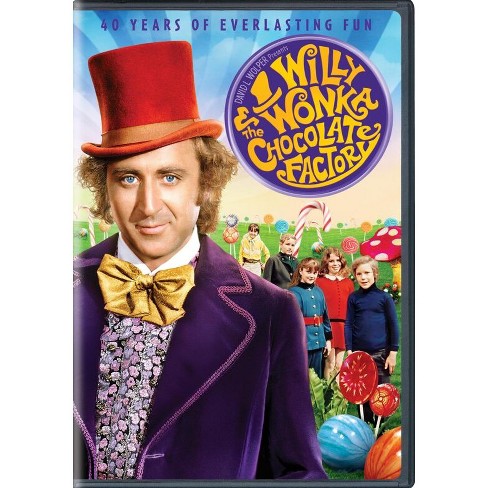 Willy Wonka and the Chocolate Factory DVD Cover