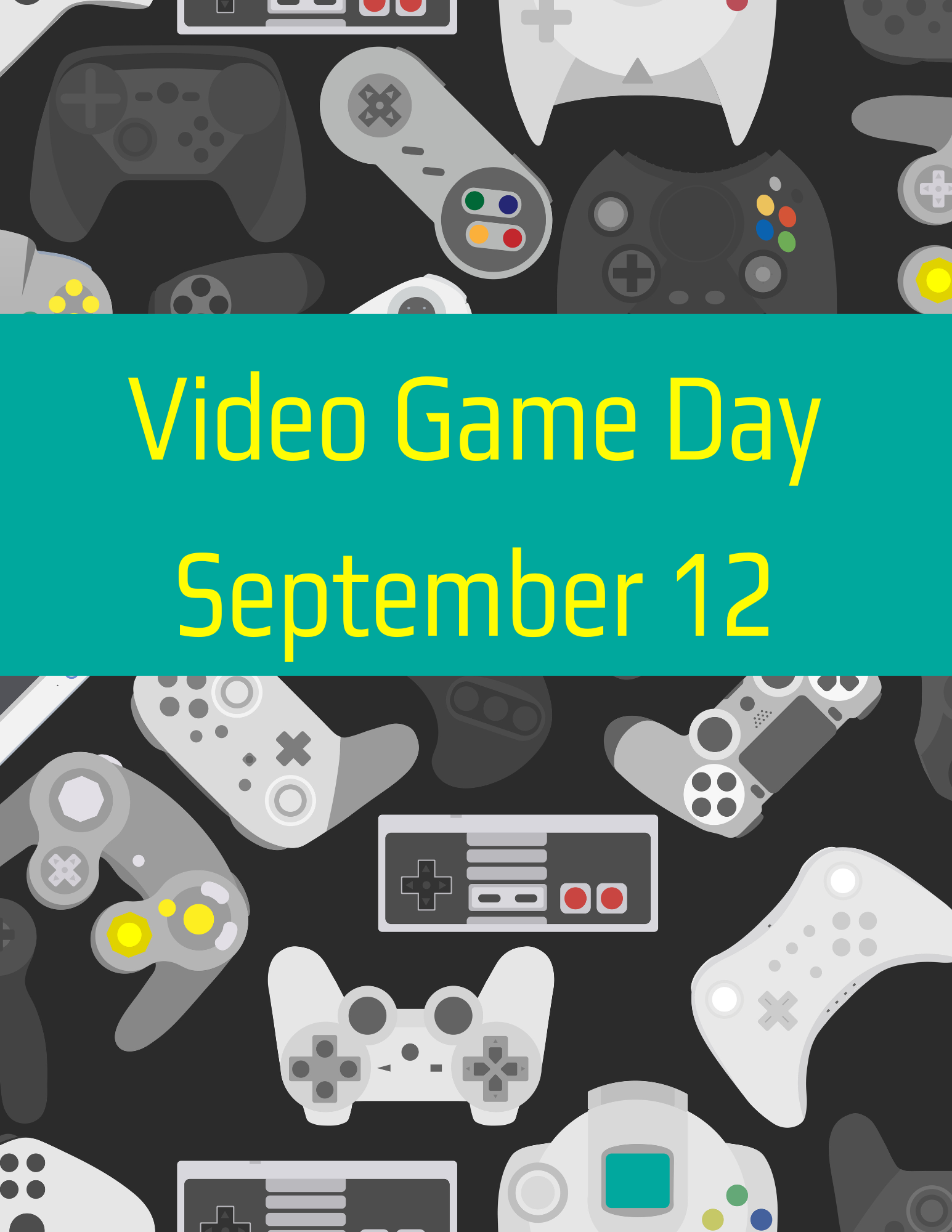 Video Game Day September 12