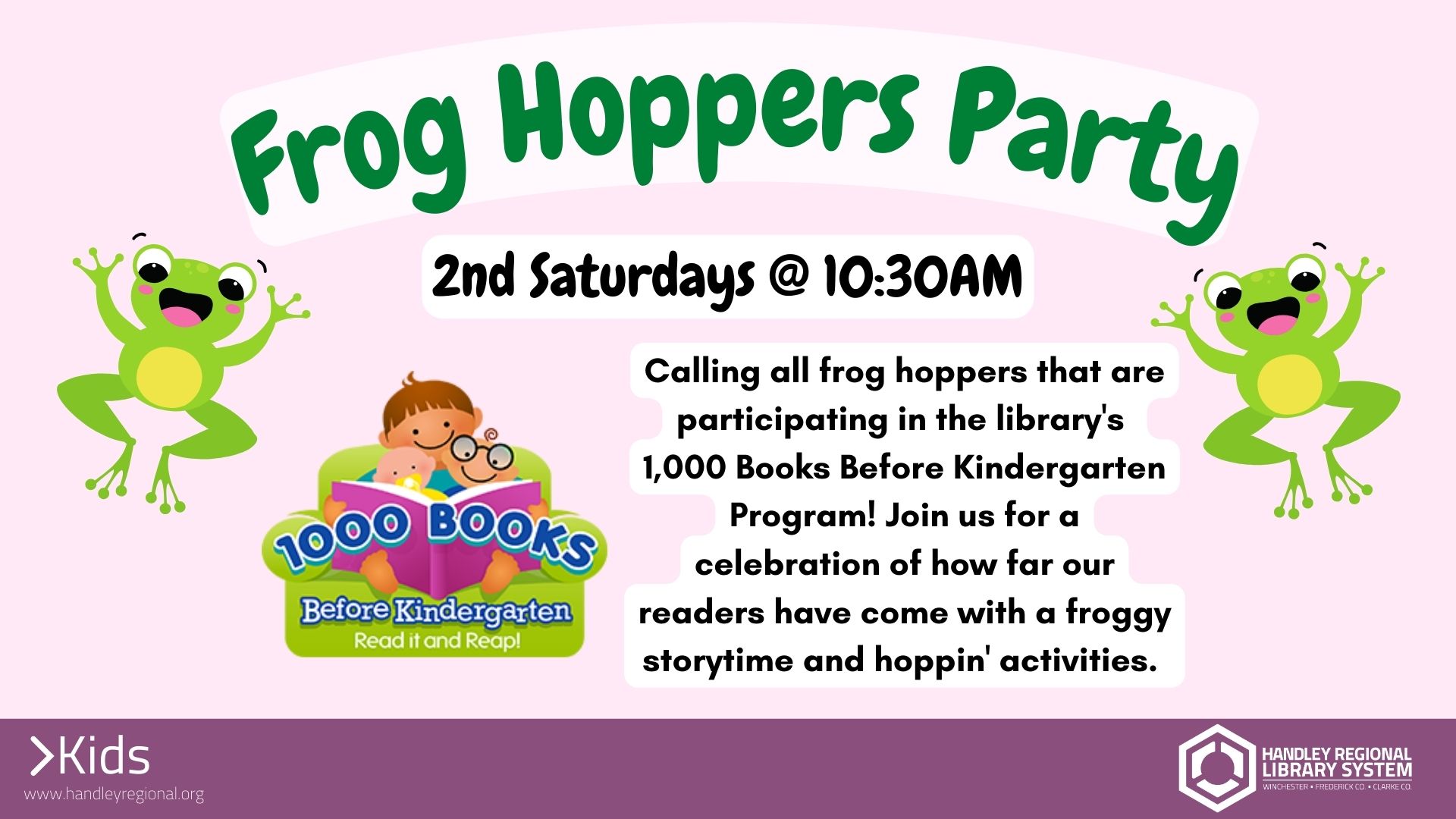 Frog Hopper Party