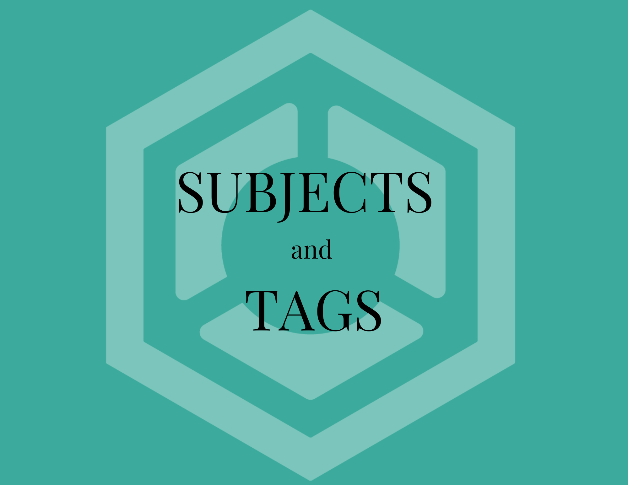 subjects and tags catalog search