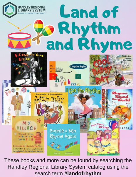 Land of rhythm book Graphic for Pre-Readers