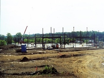 Beginning construction