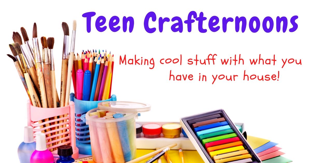 Teen Crafternoons slide