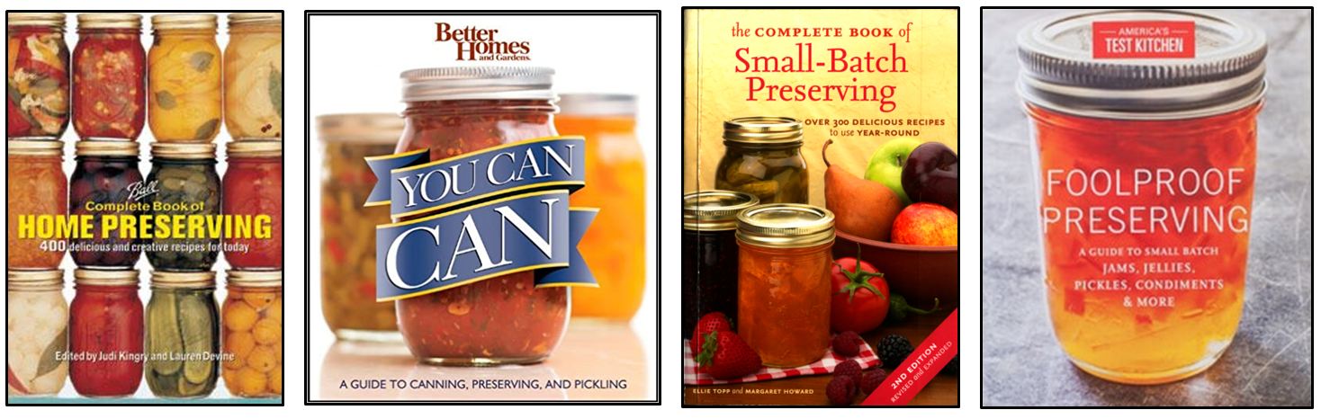 Featured canning books