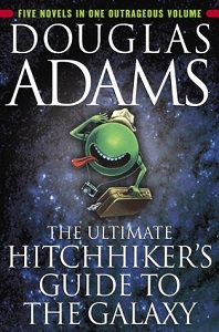 hitchhikers guide to the galaxy book cover