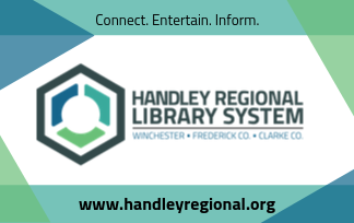 handley regional library system library card: connect, entertain, inform