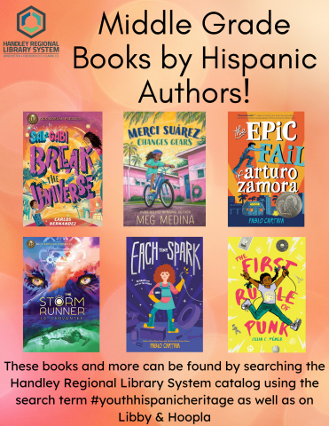 Middle Grade Hispanic Heritage Book Covers