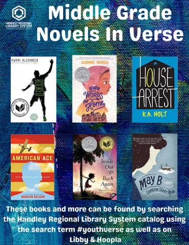 Middle Grade Novels in Verse Book Covers