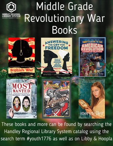 Middle Grade Book Spotlight--Revolutionary War!!!