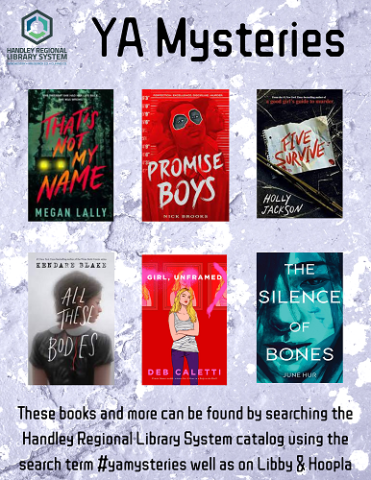 Teen Mysteries Book Covers