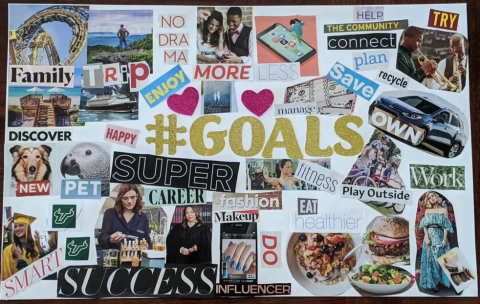 vision board example picture