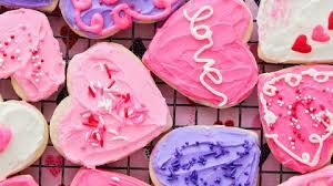 heart-shaped cookies