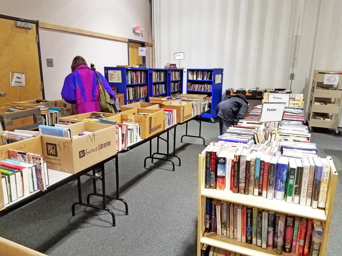 Book Sale room