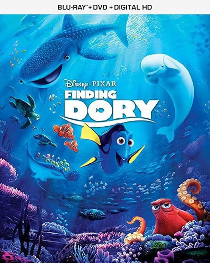 Finding Dory DVD Cover