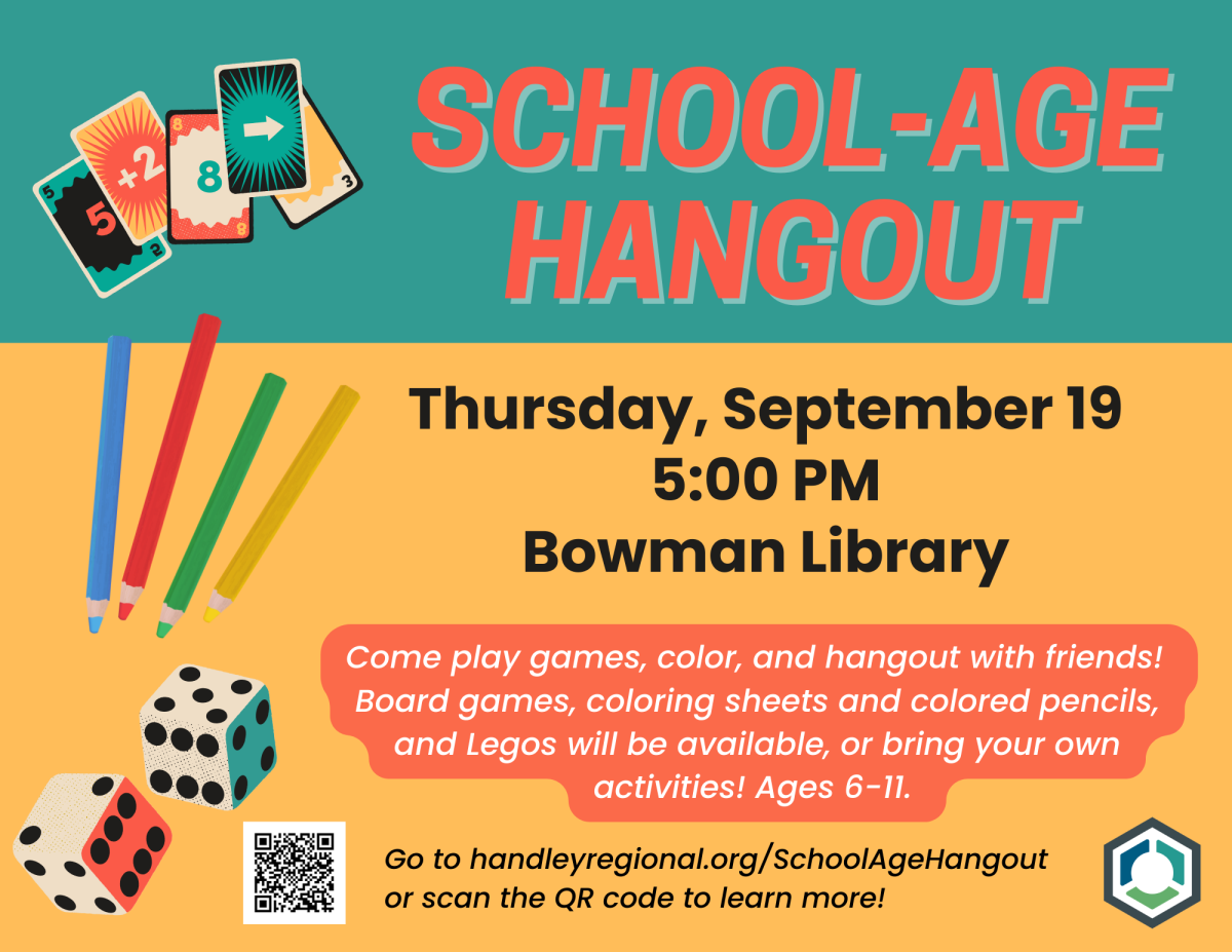 School Age Hangout Poster