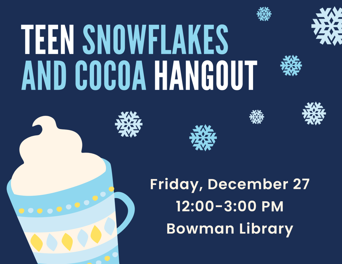 Teen Snowflakes and Cocoa Hangout