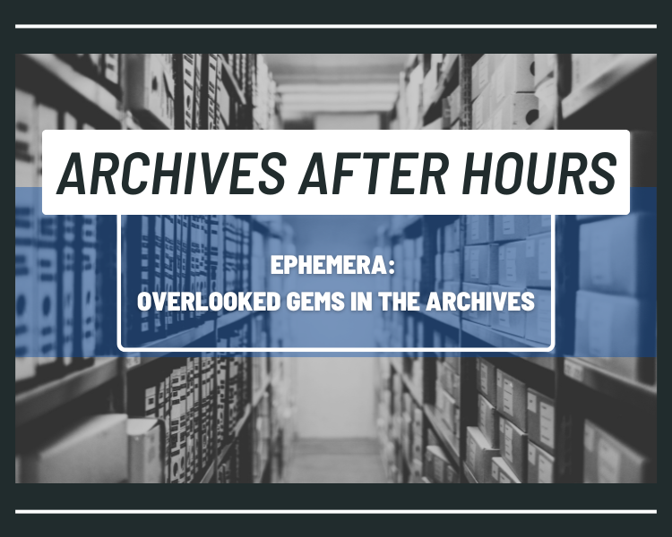 Archives After Hours  